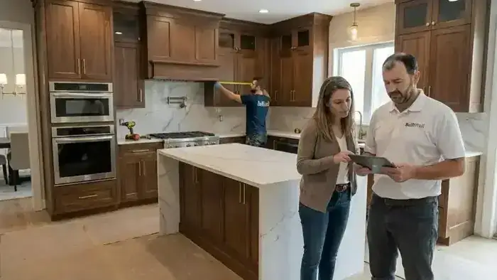 Kitchen remodeling upscale consultation with BuiltWell CT in Connecticut